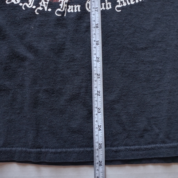 Motley Crue 'Sin Club Member' Red, White & Crue Band Graphic Tee / Size M - Picture 10 of 11